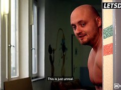 Big Tits (Regina Sparks) Hard Fucked By Bald Penis In Hostel