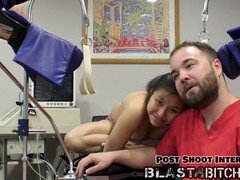 アメリカ人, 緊縛, 舞台裏, 医者, 開帳