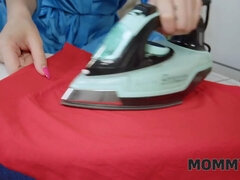 Game of seducing daughter's bf completed with a facial