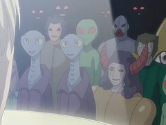 Tetas grandes, Mamada, Corrida, Grupo, Grupo, Pajear, Público, Tetas