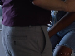 Lécher le cul, Nana, Gros cul, Sucer une bite, Brunette brune, Masturbation, Chatte, Cheveux courts