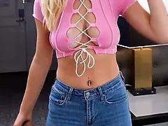 Kont, Grote mammen, Biseksueel, Blond, Pijpbeurt, Hd, Masturbatie, Anaal likken