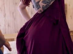 Dormitorio, Tetona, Sexo duro, Besar, Perforación, Coño, Tatuaje, Tetas