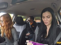 Lamer culo, Tetas grandes, Mamada, Coche, Corridas, Ffm, Pov, Coño