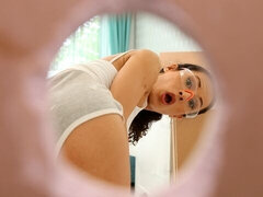 Leie, Grosser arsch, Blasen, Braunhaarige, Schwanzloch, Hardcore, Dürr, Titten