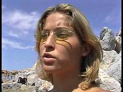 Enthousiasteling, Strand, Blond, Erotisch, Hardcore, Huisgemaakt, Softcore pornografie, Oud