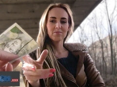 Pijpbeurt, Bedriegen, Sperma shot, Tsjechisch, Geld, Buiten, Gezichtspunt, Realiteit