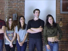 Hot Teens Play Strip Screw Your Neighbor - Aften Opal & Celestina Blooms Get Naked