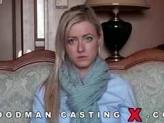 アナル, ベッドルーム, ブロンド, フェラチオ, ホテル, なめる, 剃毛, 三人