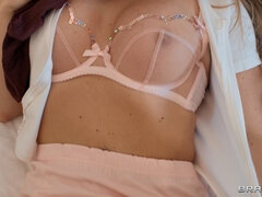 Bad, Schlafzimmer, Hundestellung, Absätze, Lingerie, Piercing, Rock, Tanga