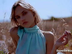 Hannah Ray and Prairie Rose take turns on camera in hot farm video