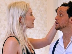 Blasen, Lingerie, Büro, Zierlich, Muschi, Rasiert, Strümpfe