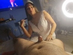 18 ans, Amateur, Tromperie, Couple, Cousine, Robe, Petite amie, Mariage