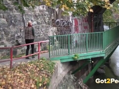 Blonde, Brunette brune, Compilation, Mignonne, Naturelle, Orgasme, De plein air, Pisser