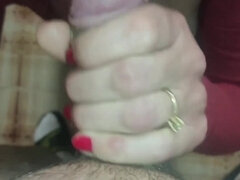 Amateur, Belleza, Mamada, Morena, Semen en la boca, Polla, Mamá, Pezones