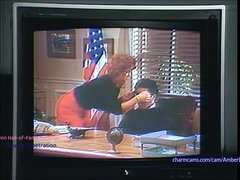 Anaal, Biseksueel, Dubbele penetratie, Omie, Groep, Voorbinddildo, Oud, Webcamera