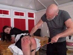 Amateur, Sadomasoquismo, Europeo, Castigada, Nalgadas, Adolescente