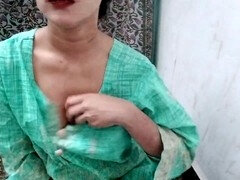 18, バイセクシャル, 爸, 母, オマンコ, 義母, ストッキング, 禁句