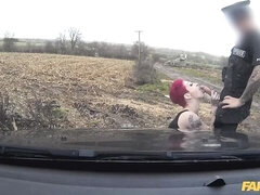 Gros cul, Grosse bite, Voiture, En levrette, Mère que j'aimerais baiser, De plein air, Rousse roux, Cheveux courts