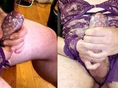 Corridas, Lencería, Masturbación, Orgasmo, Transexual