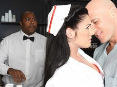 Andy's straight hair sex