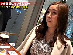 素人, フェラチオ, 日本人, 熟年, 淫乱熟女, 妻