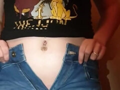 Alice - Totally Desperate, Peeing My Jeans & Showing Pussy