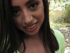 Tetas grandes, Morena, Tetona, Tetas naturales, Al aire libre, Sexo soft