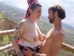 Amateur, Verga grande, Mamada, Pareja, Europeo, Madres para coger, Al aire libre, Público