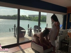 Busty shamele thrilling sex clip