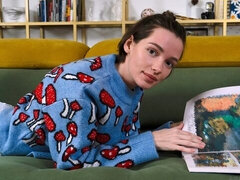 18 jaar, Enthousiasteling, Kont, Vingeren, Masturbatie, Strippen, Tiener, Tieten likken