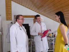 茶髪の, 医者, 試験, 婦人科, オーガズム, オマンコ, ティーン, バイブレーター