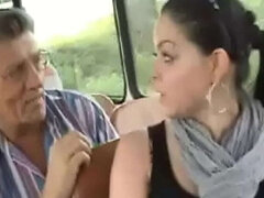 Bus, Vollbusig, Befummelt, Zug