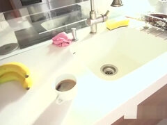 Mooi, Pijpbeurt, Rondborstig, Classisch, Schattig, Diep in de keel, Lul, Tieten likken