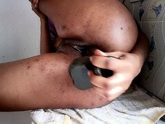 Afrikaans, Anaal, Kont naar mond, Vuisten, Masturbatie, Orgasme