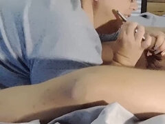 素人, ぽっちゃり, フェラチオ, カップル, Hd, 淫乱熟女, フェラする, 奇妙