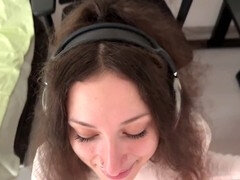 18, 素人, ベビーシッター, フェラチオ, 中出し, オマンコ, ロシア人