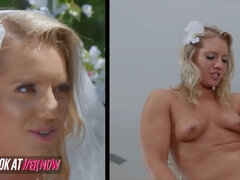 Nana, Gros seins, Blonde, Brunette brune, En levrette, Chatte, Rasée, Jouets