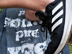 Amateur, Gay, Sexo duro, Masturbación, Al aire libre, Público, Flaco, Español