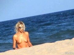 Leie, Arsch, Strand, Grosse titten, Frau, Hd, Muschi, Spion