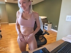 Webcam big boobs, solo dildoing, mom solo