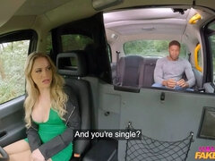 Woman faux cab - Super Sexy blonde wants to be fucked by a big black cock