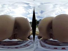 3 dimensionaal, Lieveling, Blond, Pijpbeurt, Gezichtspunt, Realiteit, Tieten likken