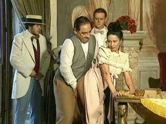 In den arsch, Grosse titten, Aufs gesicht abspritzen, Gruppensex, Orgie, Öffentlich, Vintage