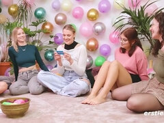 Doigter, Allemand, Hd, Lesbienne, Léchez, Orgie, Fessée, Jouets