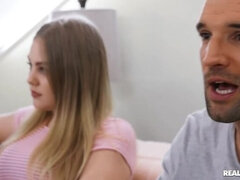 69, Sucer une bite, Attrapée, Tromperie, En levrette, Léchez, Seins naturels, Chevaucher