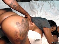 Amateur, Beso negro, Verga grande, Negro, Mamada, Ébano, Dinero, Tatuaje