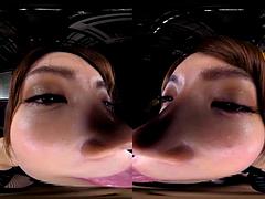 Dreidimensional, Asiatisch, Japanische massage, Pov, Realität