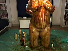 素人, デカパイ, ブロンド, ぽちゃ, フランス人, 淫乱熟女, オッパイの