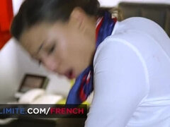 Beauté, Mignonne, Européenne, Français, Branlette thaïlandaise, Hd, Jarretelles, Uniforme